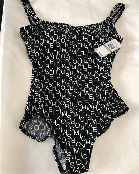 michael kors bathing suit macy's|Michael Kors swimsuit.